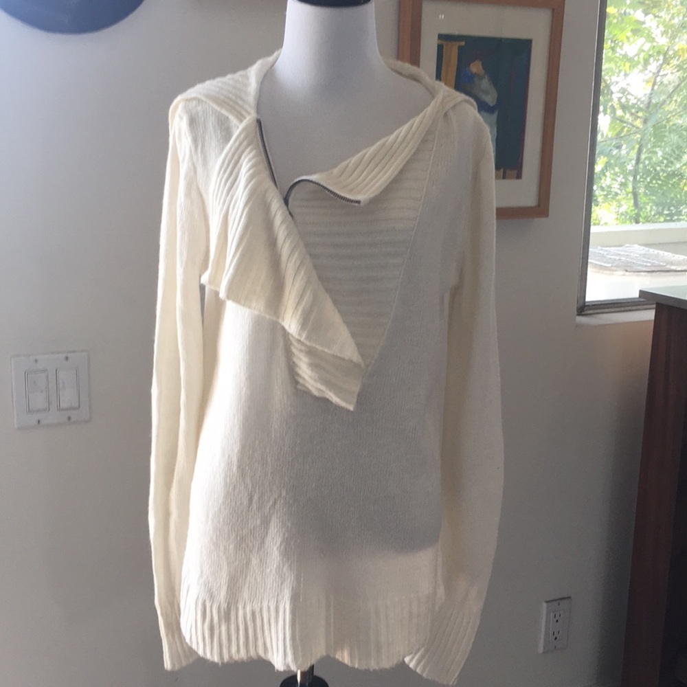J. Crew Zipper Pullover Sweater